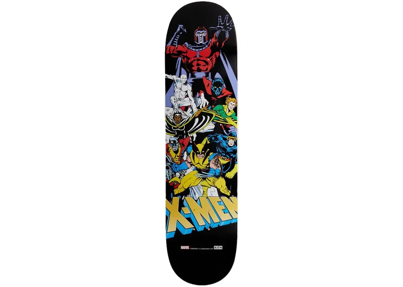 Kith x Marvel X-Men Retro Comic Skateboard Deck