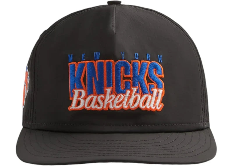 Kith x New Era The New York Knicks Wrinkle Nylon 9Fifty Snapback Black