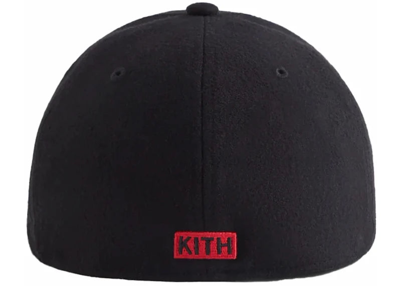 Kith x NFL Giants '47 Wool Fitted Cap Black