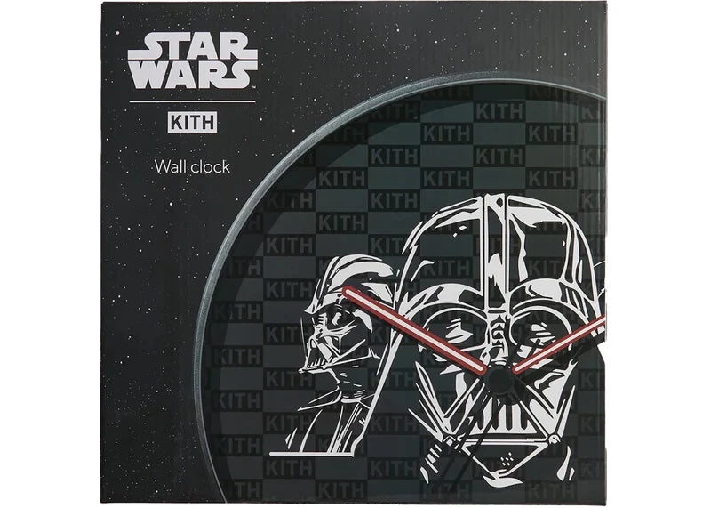 Kith x STAR WARS Darth Vader Wall Clock Black