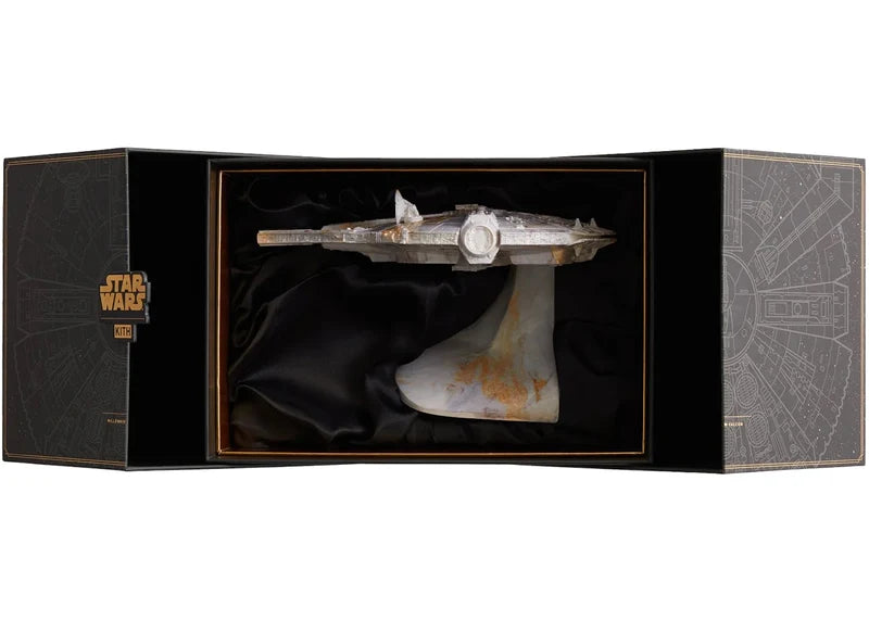 Kith x STAR WARS Falcon Ship Paperweight White PH