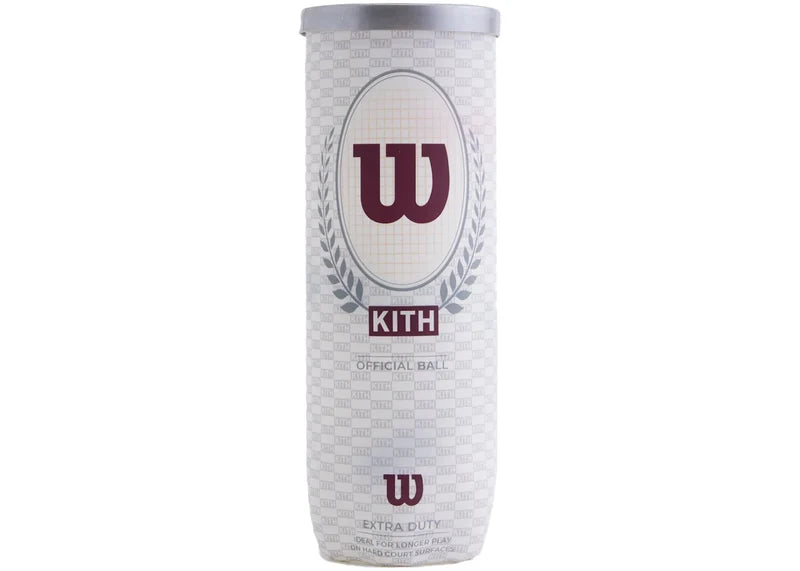 Kith x Wilson Regular Duty Tennis Ball Set White
