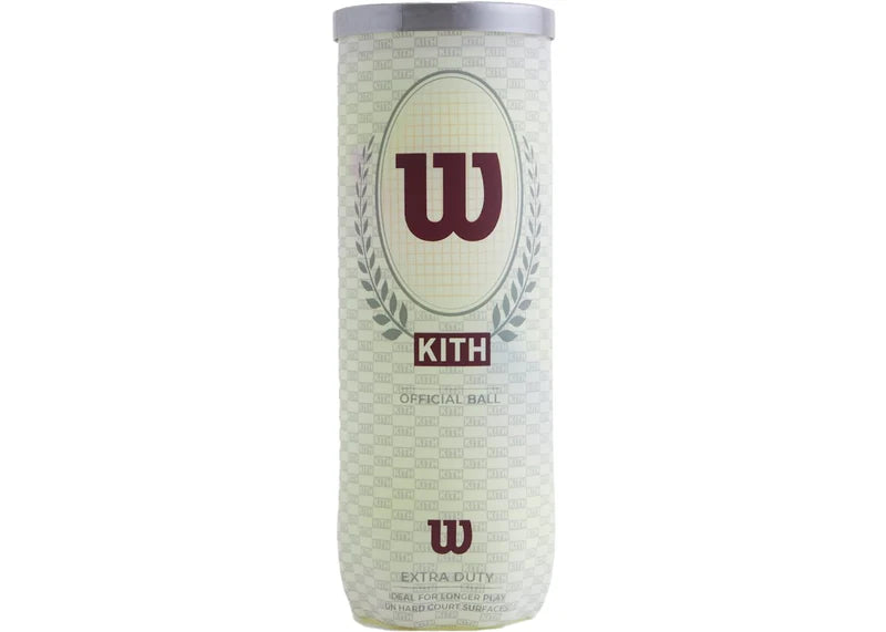 Kith x Wilson Regular Duty Tennis Ball Set Yellow