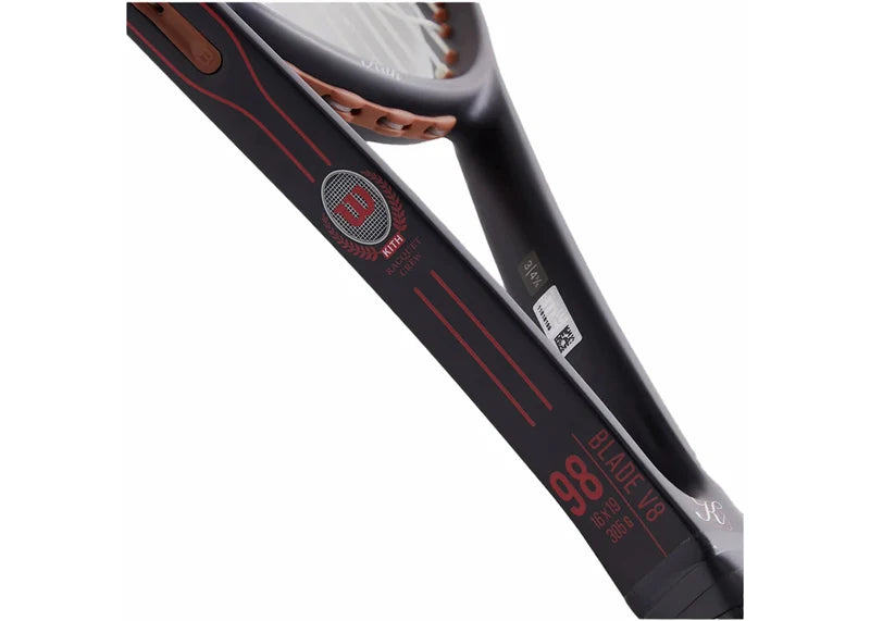 Kith x Wilson Tennis Blade 98 V8 (16x19) Racket Multicolor