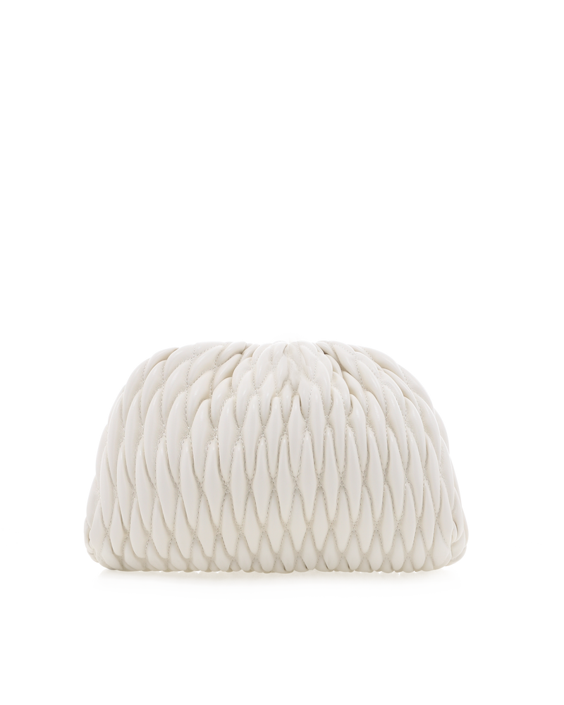 LACEY CLUTCH BAG - WHITE-Handbags-Billini-Billini