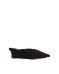 LAILAH - DARK CHOCOLATE SUEDE-PUMPS-Billini-Billini