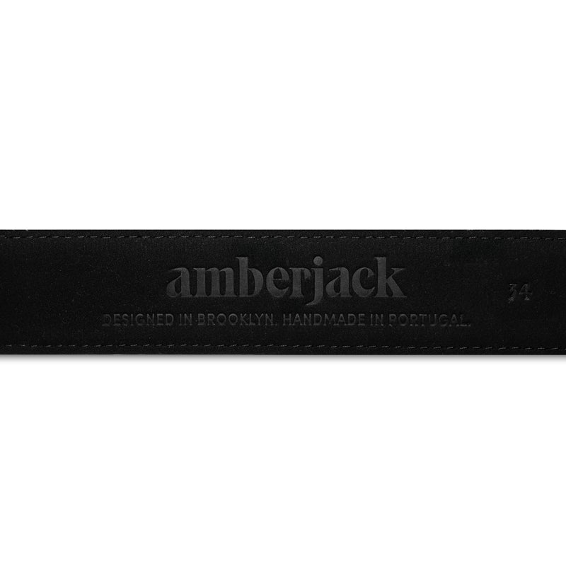 Leather Belt (Obsidian)