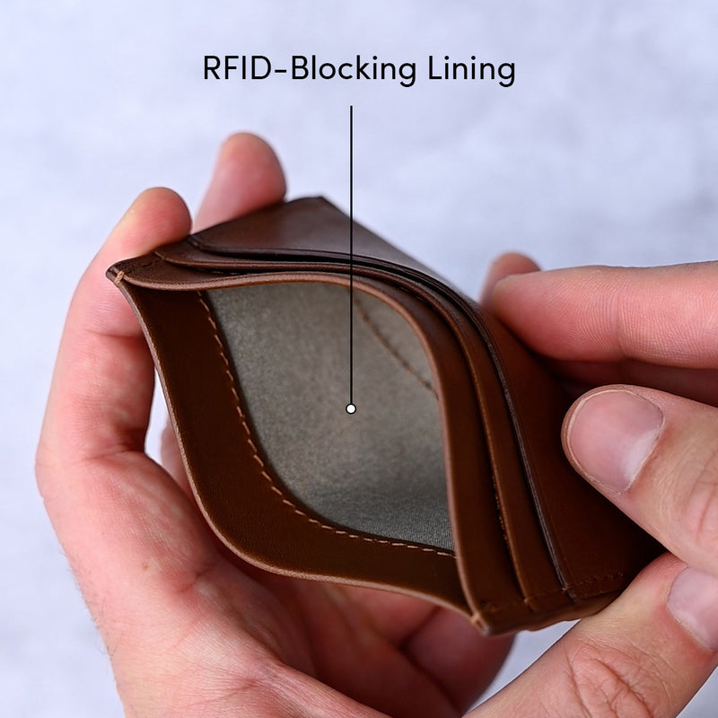 Leather Wallet (Obsidian)