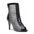 Leona - Black Leopard - Street Sole