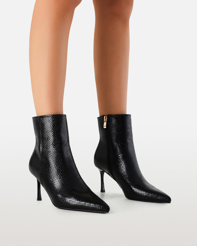 LEXY - BLACK SCALE-Boots-Billini-Billini