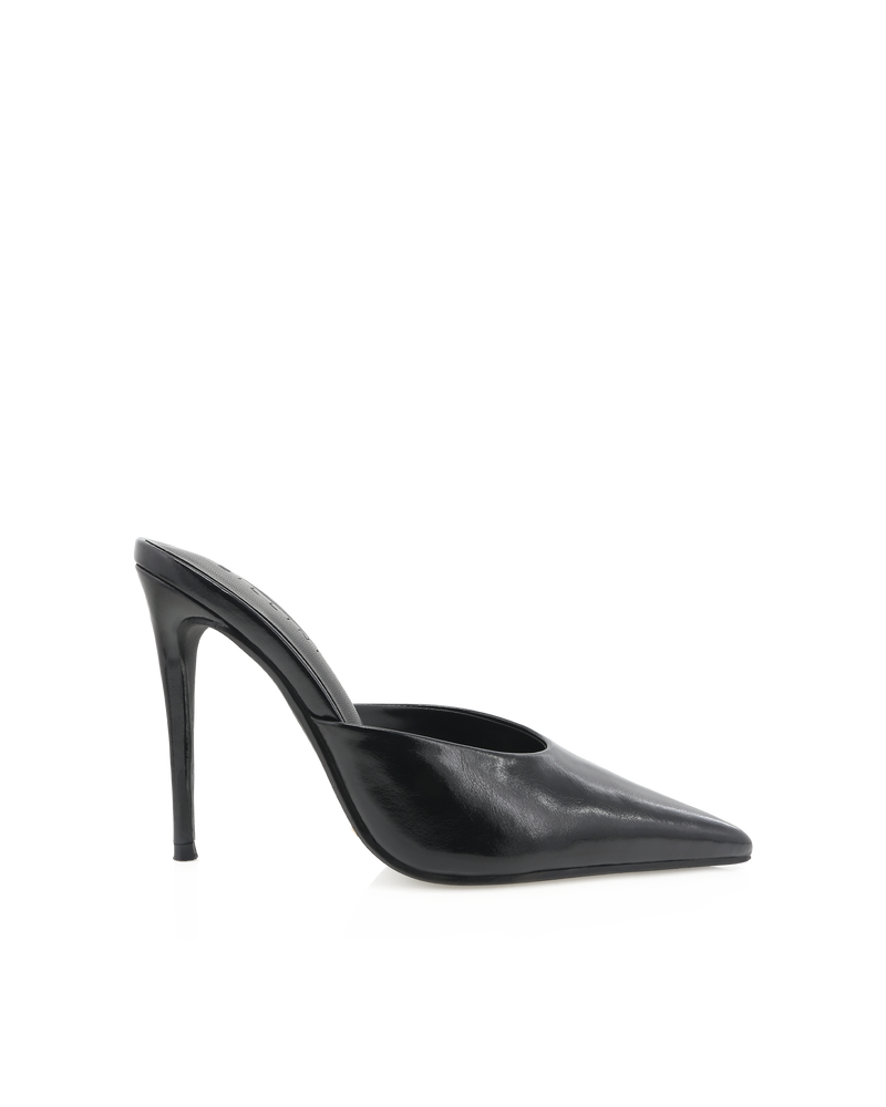 LEYLANI - BLACK SHINE-PUMPS-Billini-Billini