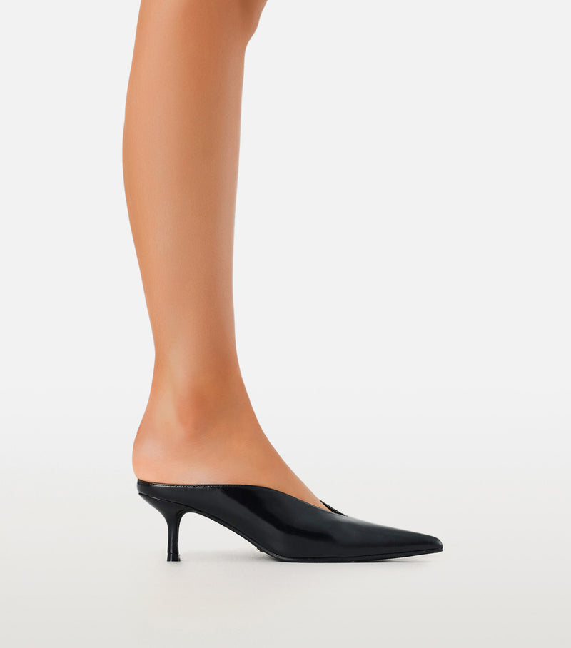 LIBBIE - BLACK SHINE-PUMPS-Billini-Billini