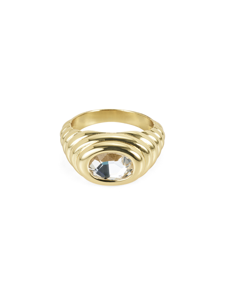 LORI RING - GOLD PLATED 18K-JEWELLERY-Billini-Billini
