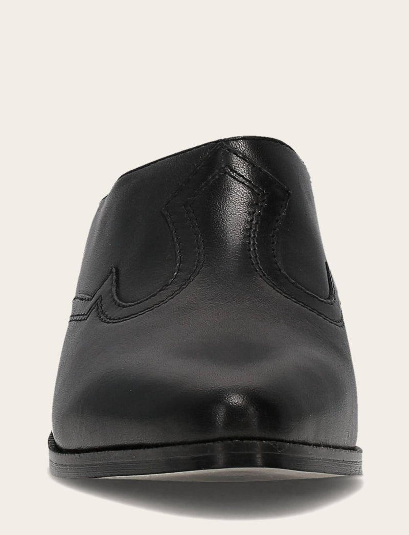 Luna Mule - Black - Front