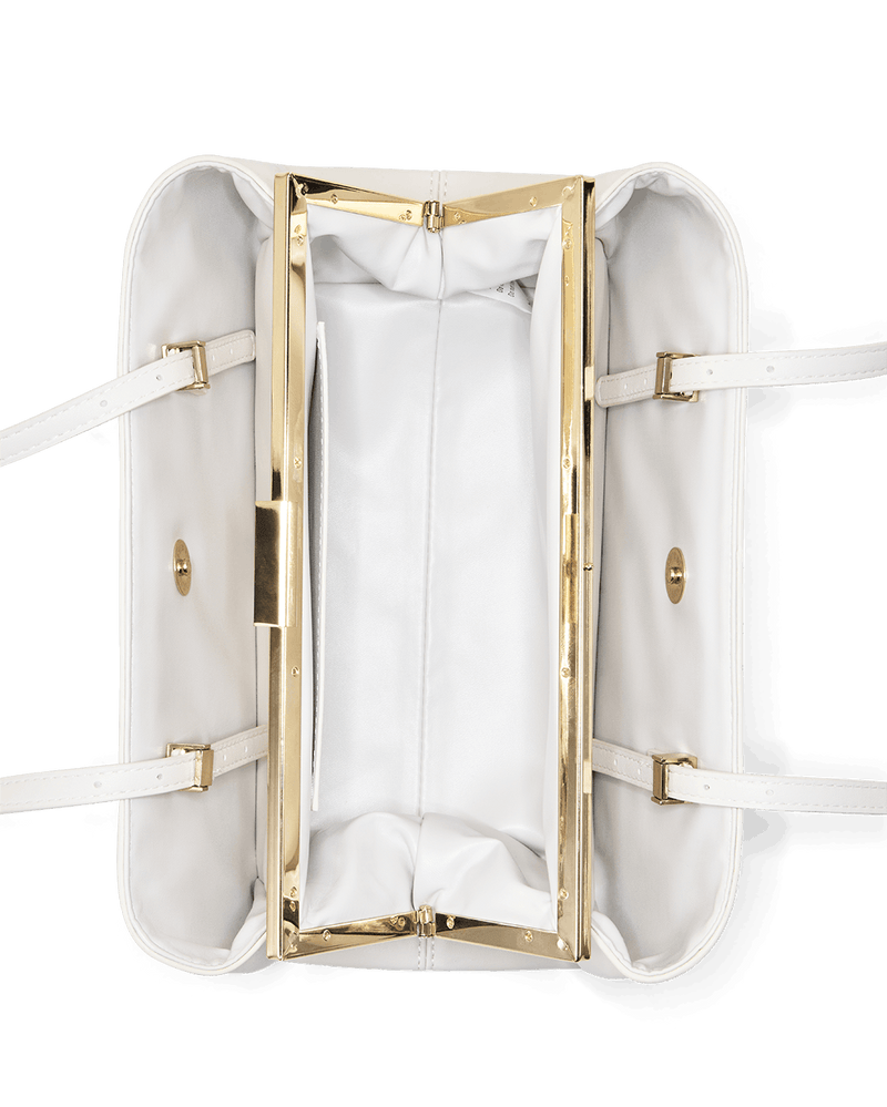 MARC HANDLE BAG - IVORY-Handbags-Billini-Billini