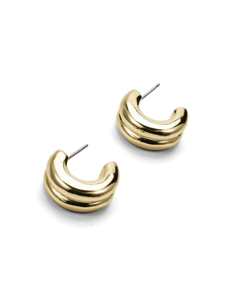 MARLENE EARRING - GOLD PLATED 18K-JEWELLERY-Billini-Billini