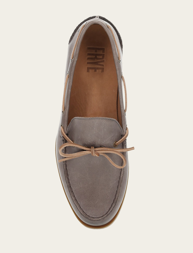 Mason One Eye Tie - Steel - Top Down