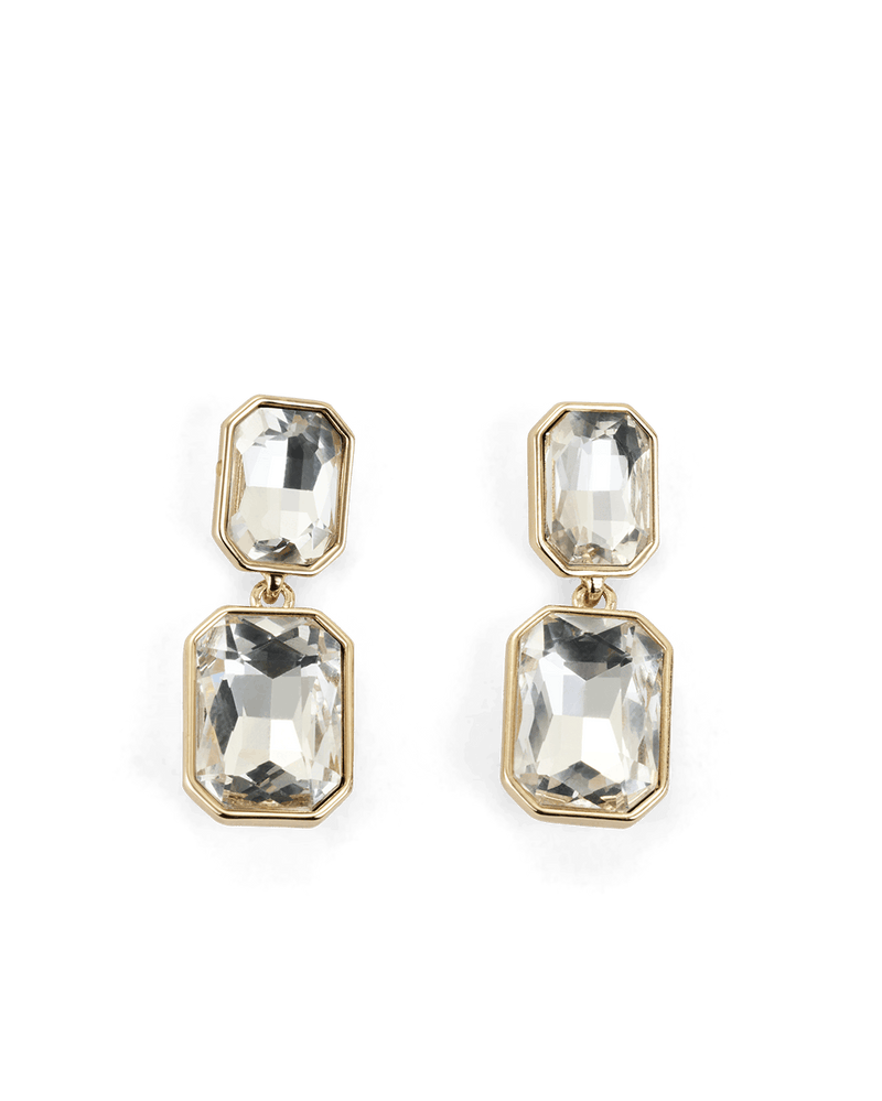 MATILDA EARRING - GOLD-DIAMANTE-JEWELLERY-Billini-Billini