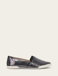 Melanie Slip On - Pewter Mirror - Outside