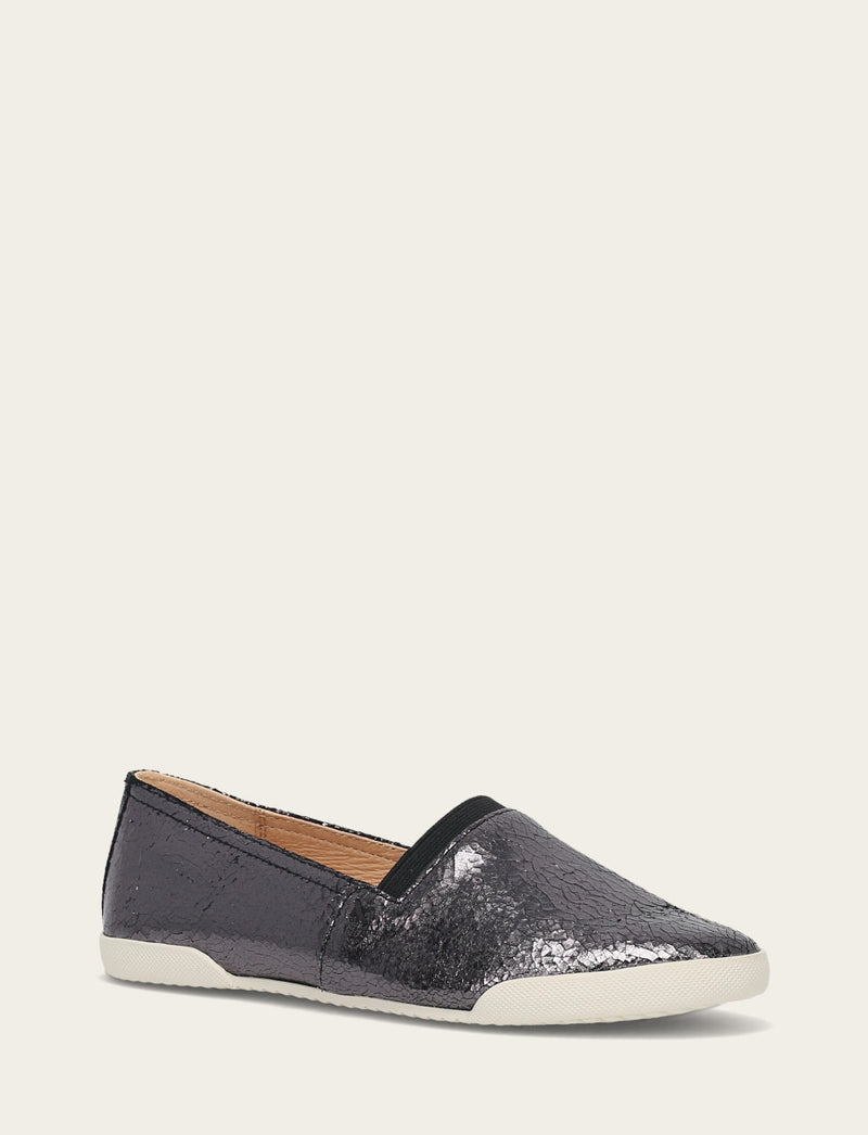 Melanie Slip On - Pewter Mirror - Hero