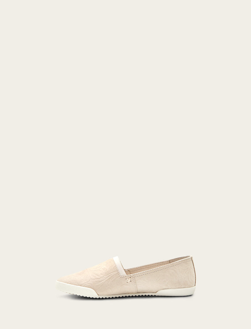 Melanie Slip On - Ivory - Inside
