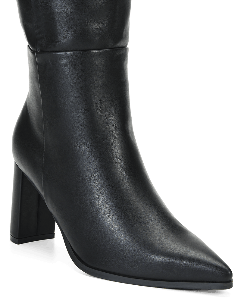 MELINA CURVE - BLACK-Boots-Billini-Billini