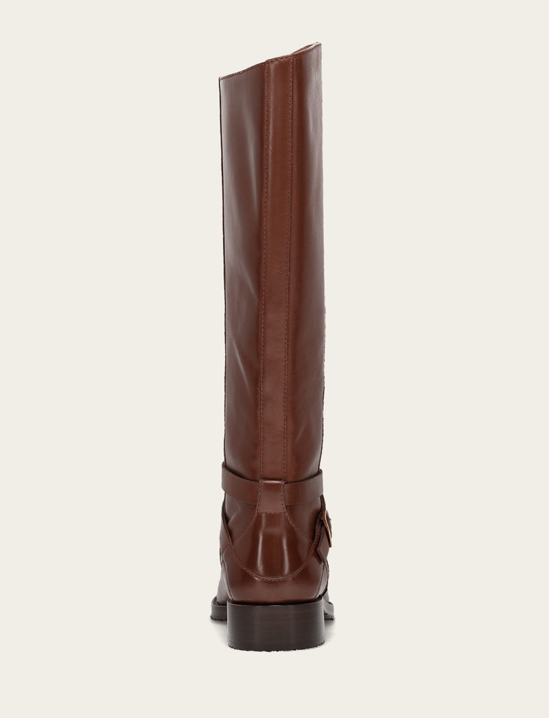 Melissa Belted Riding Wc - Walnut - Back