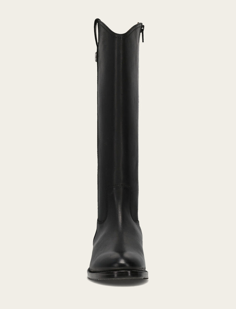 Melissa Button Tall Inside Zip Wc - Black - Front
