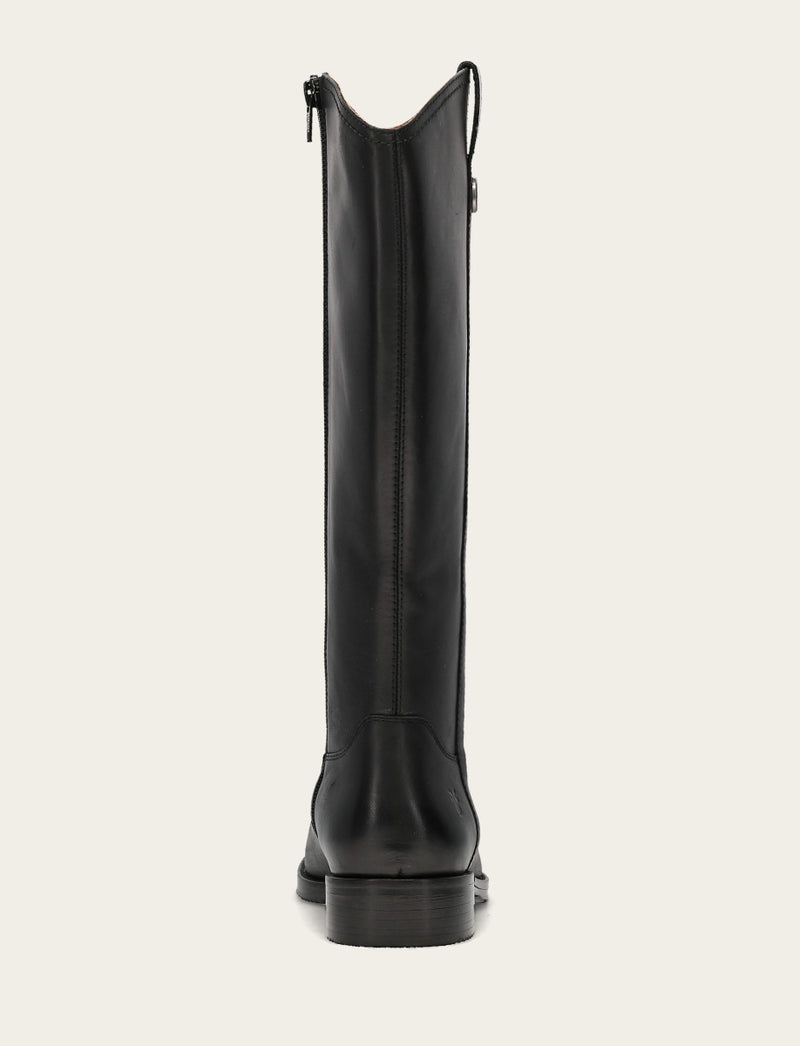 Melissa Button Tall Inside Zip Wc - Black - Back