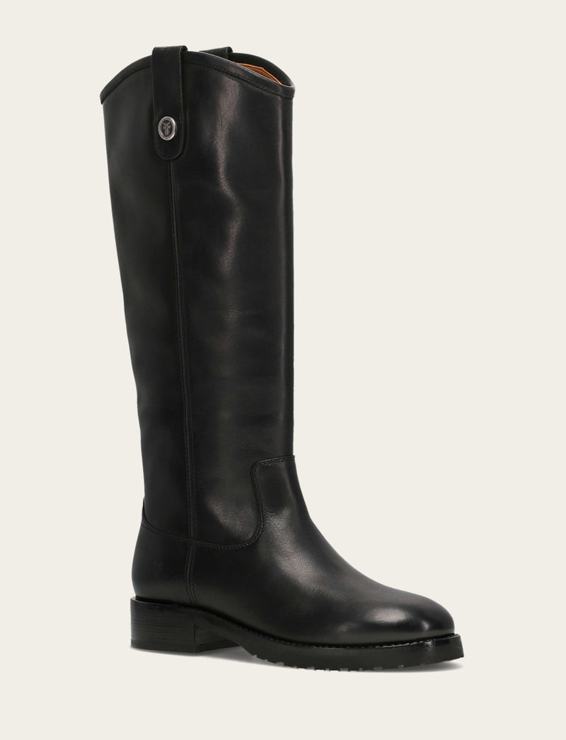 Melissa Lug Button Tall - Black - Hero