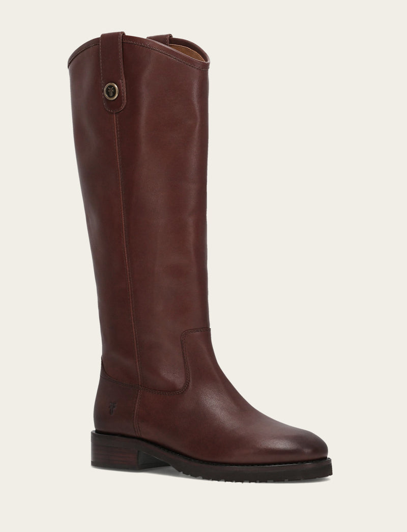 Melissa Lug Button Tall - Brown - Hero