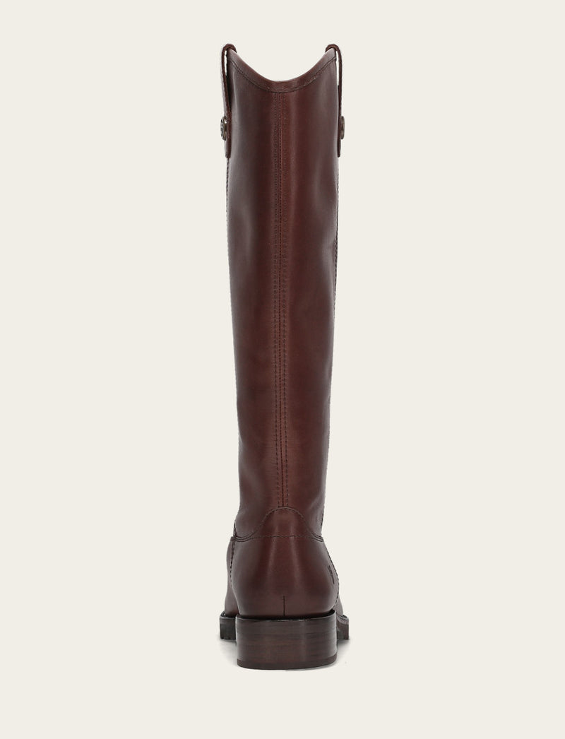 Melissa Lug Button Tall - Brown - Back