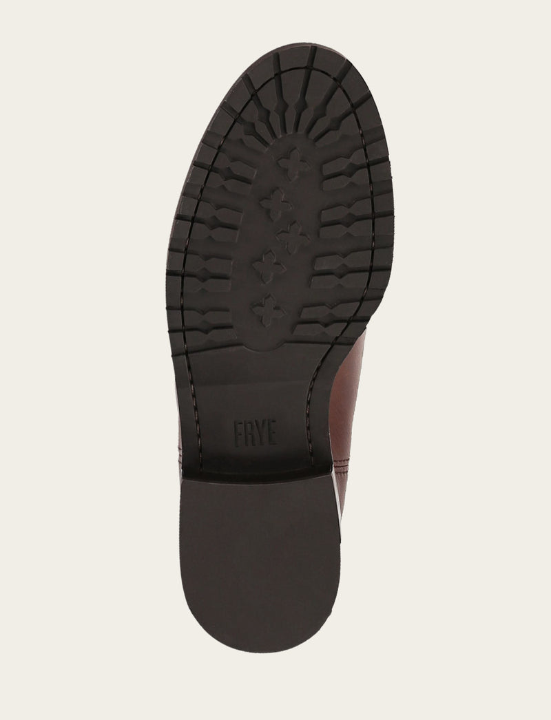 Melissa Lug Button Tall - Brown - Sole