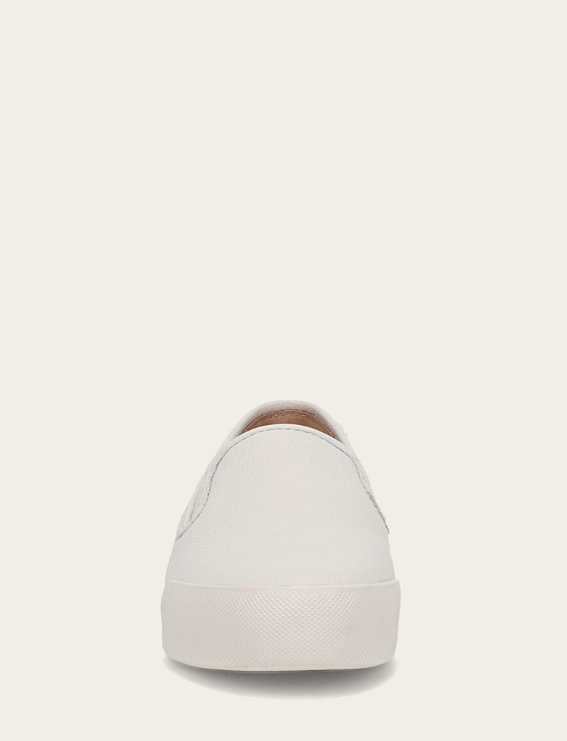 Mia Slip On - White - Front