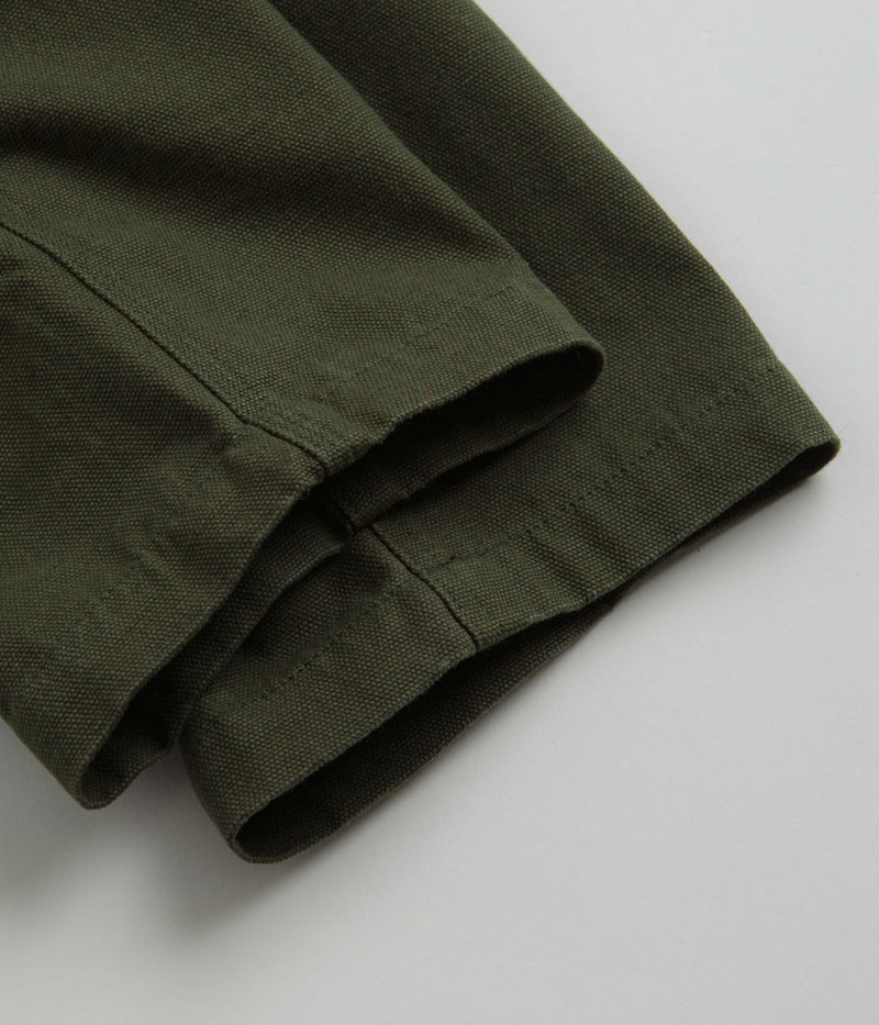 Mollusk Canvas Work Pants in Rover Green