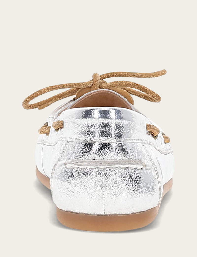 Naya Boat Shoe - Silver - Back