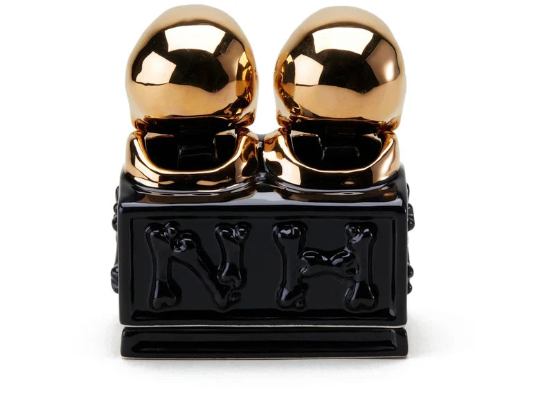 Neighborhood Booze Dual Skull CE-Incence Chamber Black Gold