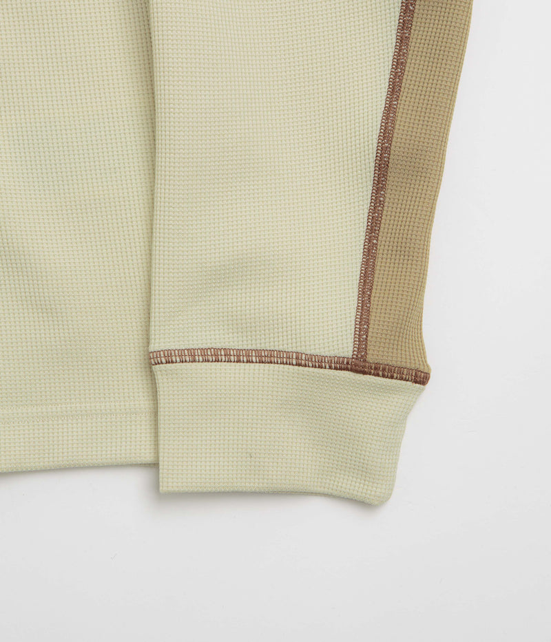 Nike ACG Chinati Long Sleeve T-Shirt in Light Khaki and Parachute Beige / Summit White