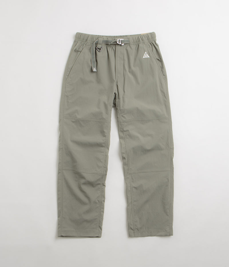 Nike ACG Hiking Pants in Dark Stucco and Vintage Green / Summit White