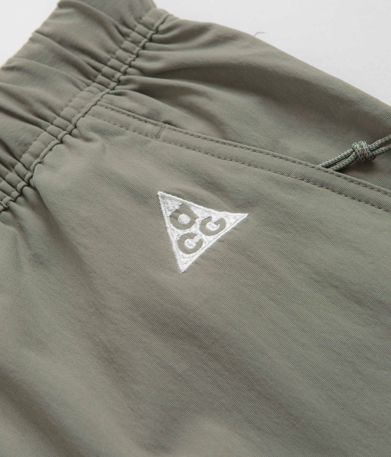 Nike ACG Hiking Pants in Dark Stucco and Vintage Green / Summit White