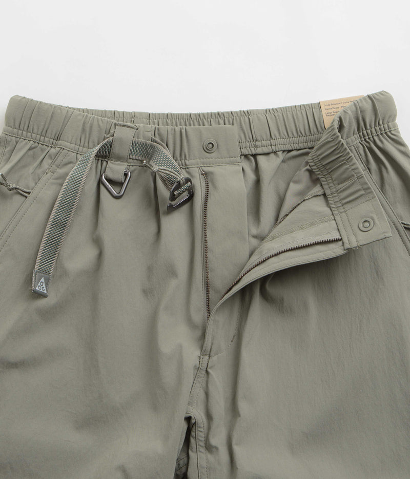 Nike ACG Hiking Pants in Dark Stucco and Vintage Green / Summit White