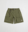 Nike ACG Smith Summit Cargo Shorts in Medium Olive and Sequoia / Summit White