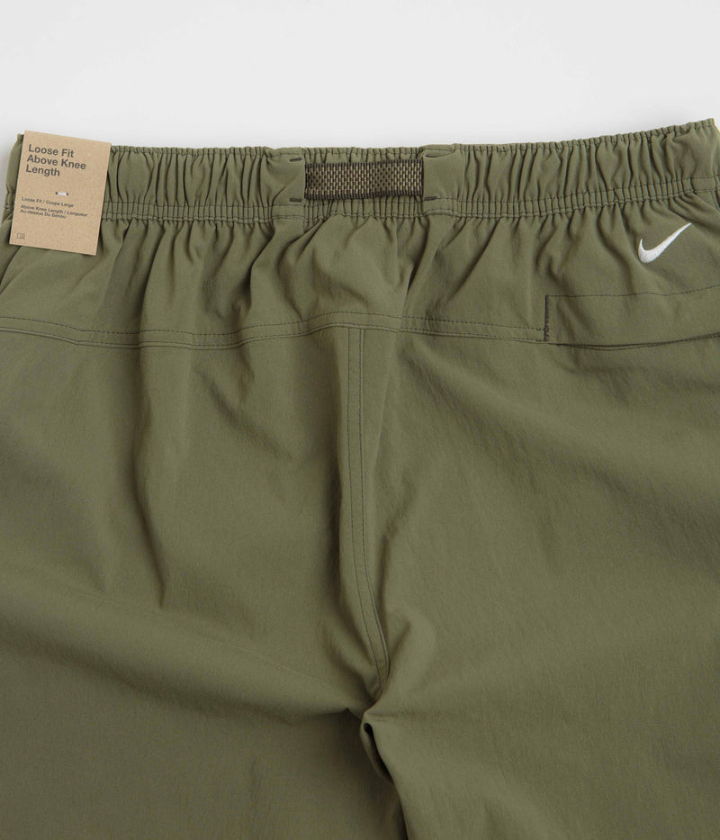 Nike ACG Smith Summit Cargo Shorts in Medium Olive and Sequoia / Summit White