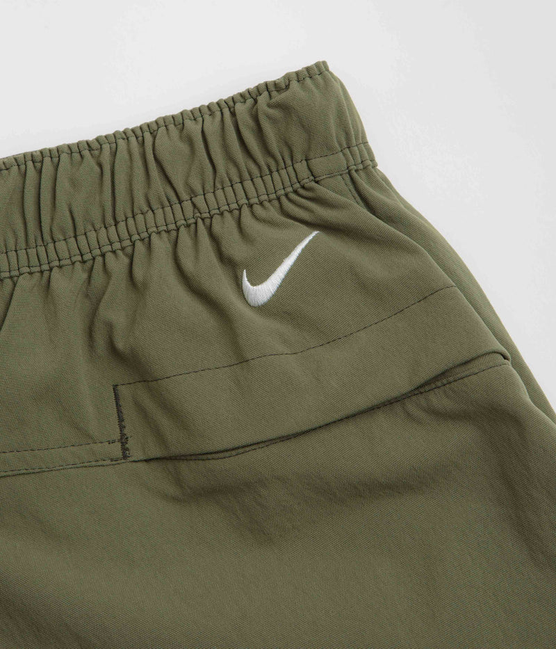 Nike ACG Smith Summit Cargo Shorts in Medium Olive and Sequoia / Summit White