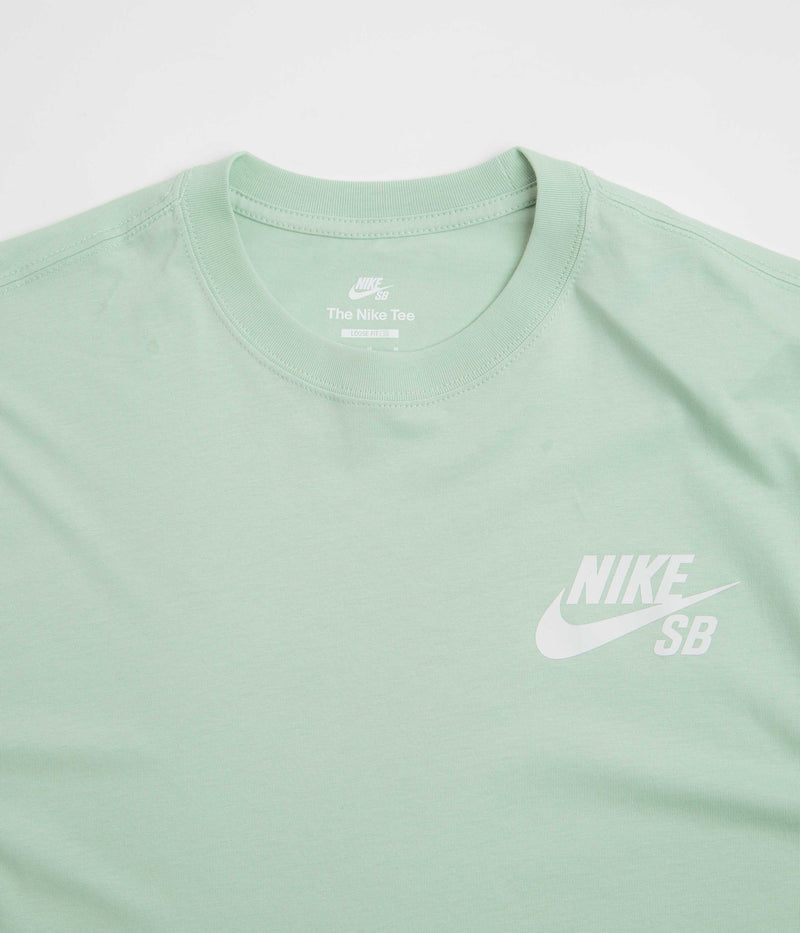 Nike SB Logo T-Shirt in Pistachio Frost