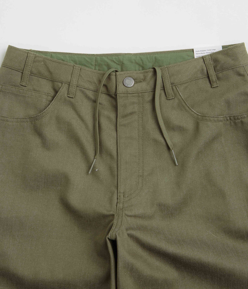 Nike SB Loose Denim Pants in Medium Olive