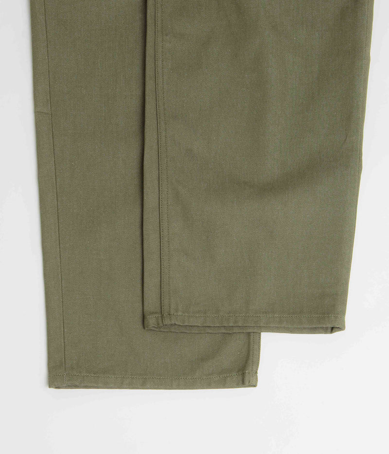 Nike SB Loose Denim Pants in Medium Olive
