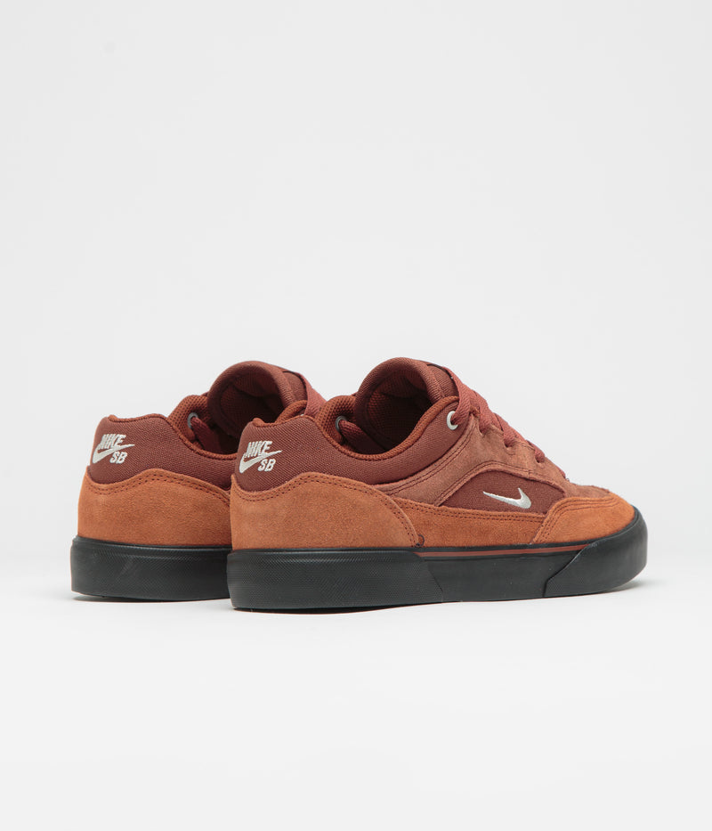 Nike SB Malor Shoes in Cinnamon and Light Bone and Dark Russet - Black
