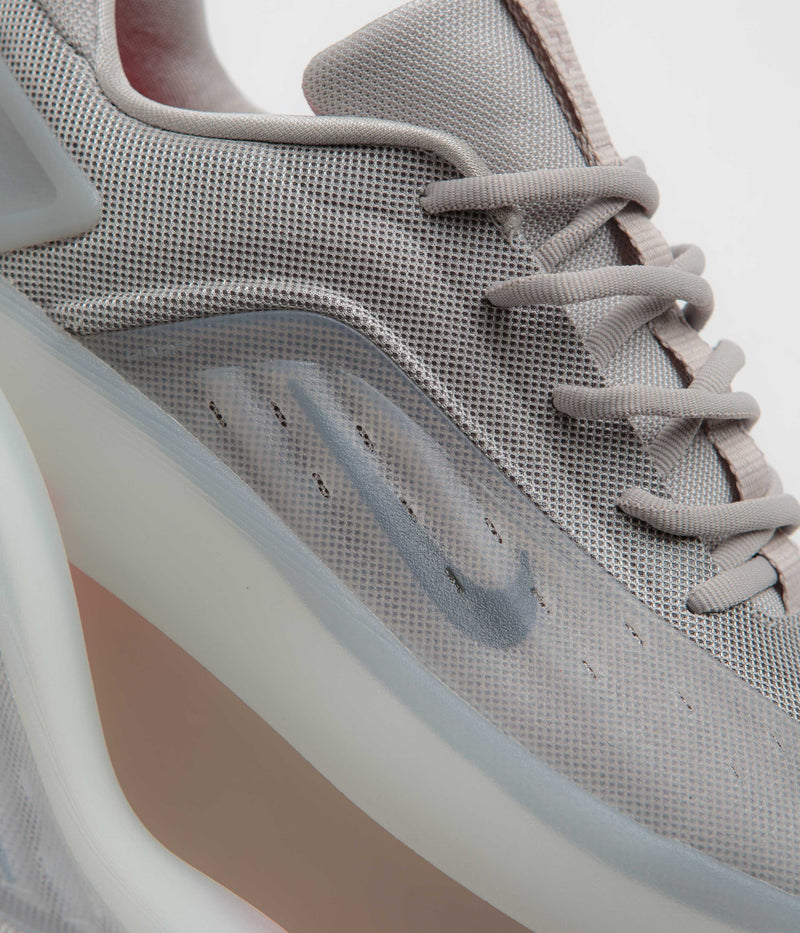 Nike SB Nyjah 4 Shoes in College Grey and Mink Brown and Light Silver