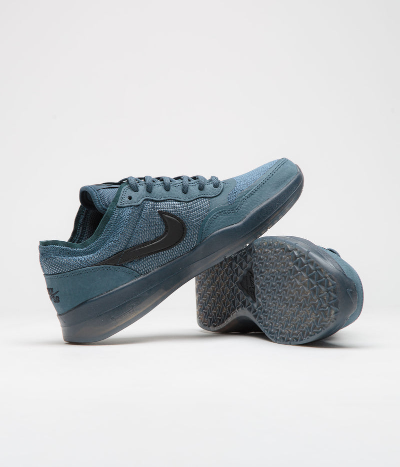 Nike SB PS8 Shoes in Squadron Blue and Black and Squadron Blue
